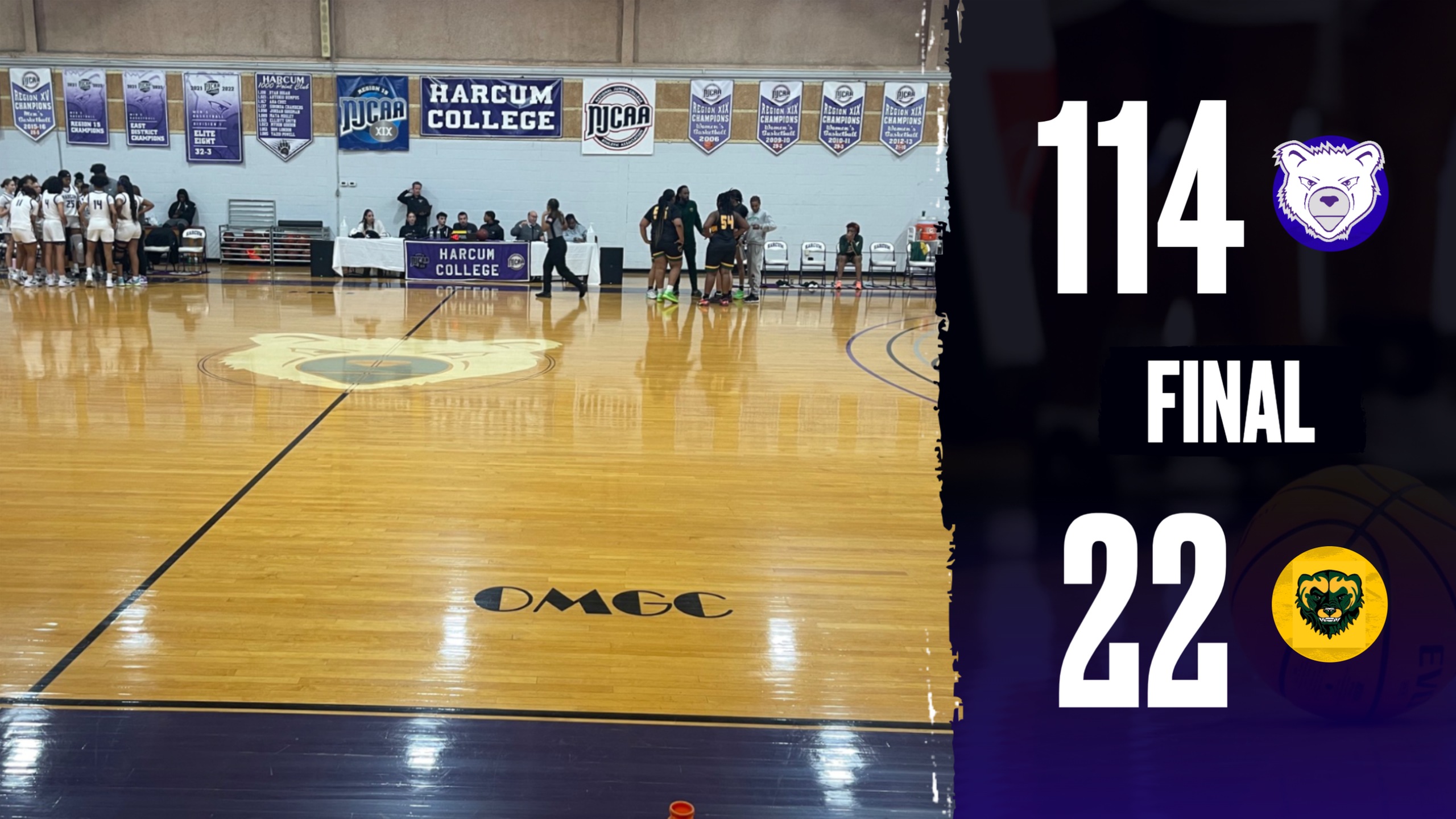 Lady Wolverines fall to the Harcum Bears
